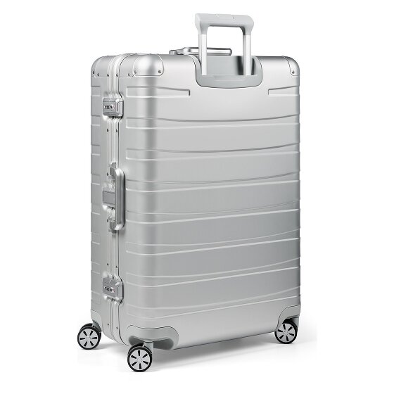 Redolz Pro Aluminium 4-Rollen Trolley L Aluminium 77 cm