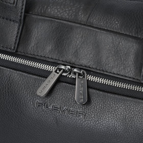 Plevier Vintage Bill Aktentasche Leder 40 cm Laptopfach