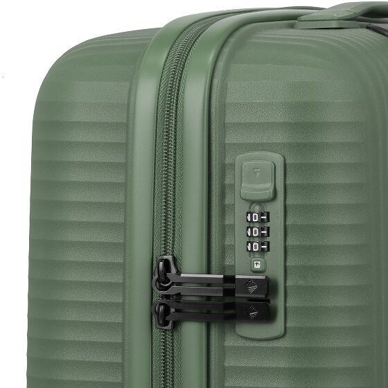 Travelite Air Stripe 4 Rollen Kabinentrolley S 55 cm