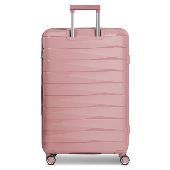 Franky London 4 Rollen Trolley L 74 cm mit Dehnfalte