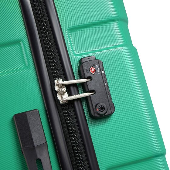 Delsey Paris x United Colors of Benetton Now Hardside 4-Rollen Kofferset 3 tlg. mit Dehnfalte
