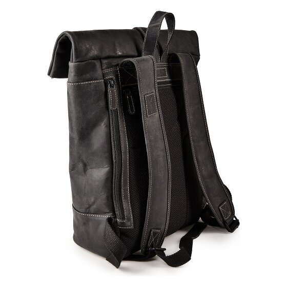 Jack Kinsky Baltimore 15 Business-Rucksack Leder 43 cm Laptopfach