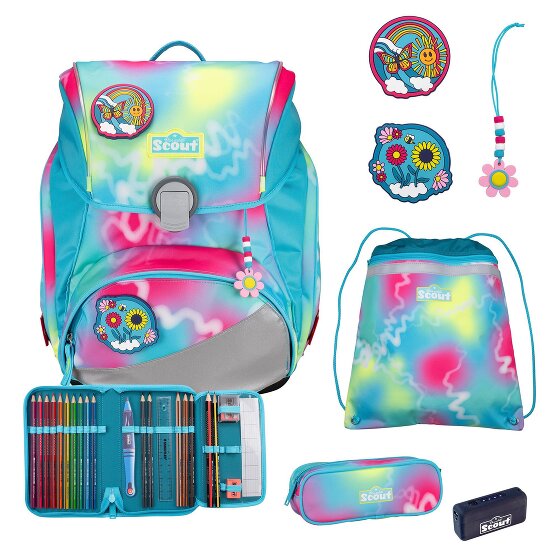 Scout Alpha Safety Light Schulranzen-Set 5-teilig