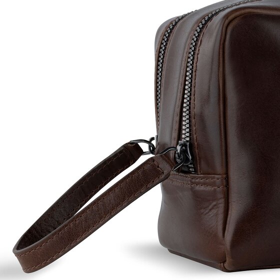 Bugatti Romano Kulturbeutel Leder 25 cm