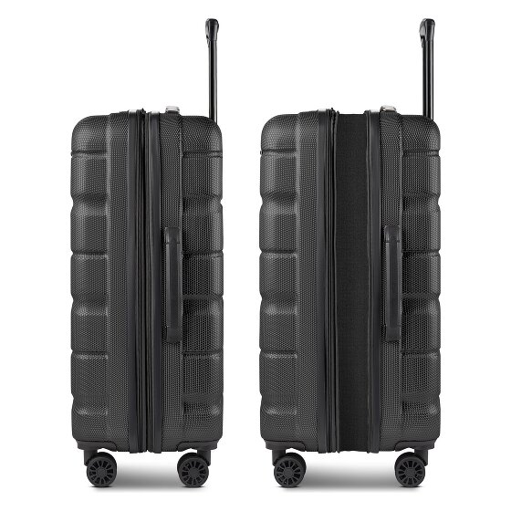 Franky Munich 4.0 4 Rollen Trolley M 66 cm mit Dehnfalte