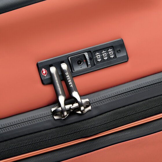 Delsey Paris Turenne Soft 4 Rollen Trolley 68 cm mit Dehnfalte
