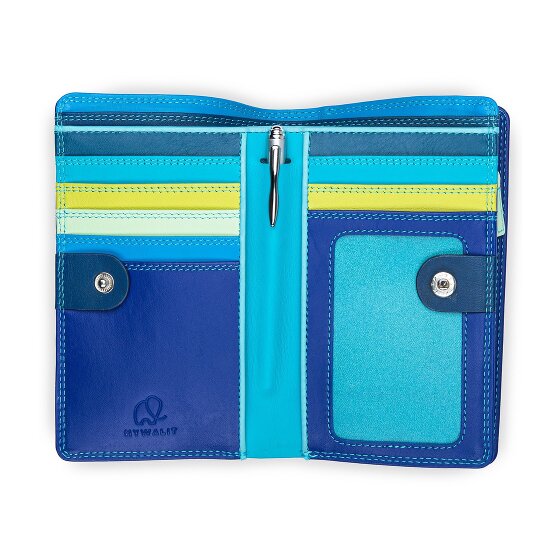 Mywalit Geldbörse RFID Schutz Leder 8 cm