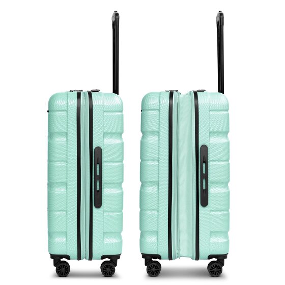 Franky Munich 4.0 4 Rollen Kofferset 3-teilig mit Dehnfalte