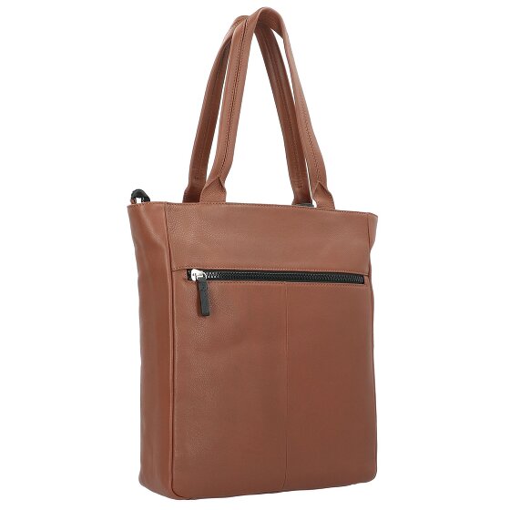 Burkely Bold Bobby Shopper Tasche Leder 32cm Laptopfach
