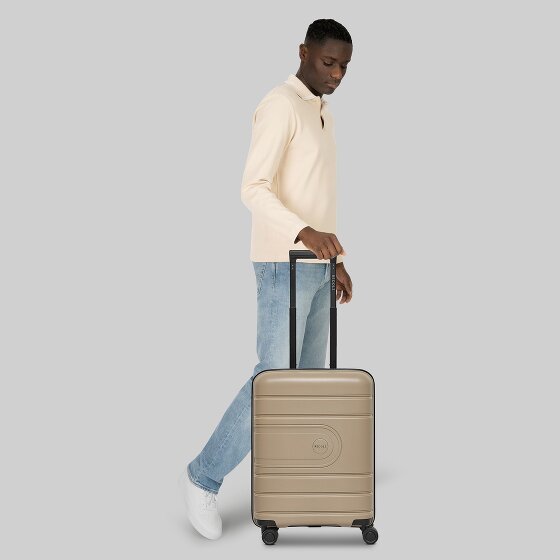 Redolz Essentials 11 4 Rollen Kabinentrolley 55 cm mit Dehnfalte