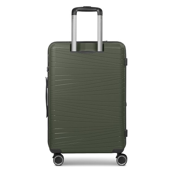 Franky Dallas 3.0 4 Rollen Trolley M 65 cm mit Dehnfalte