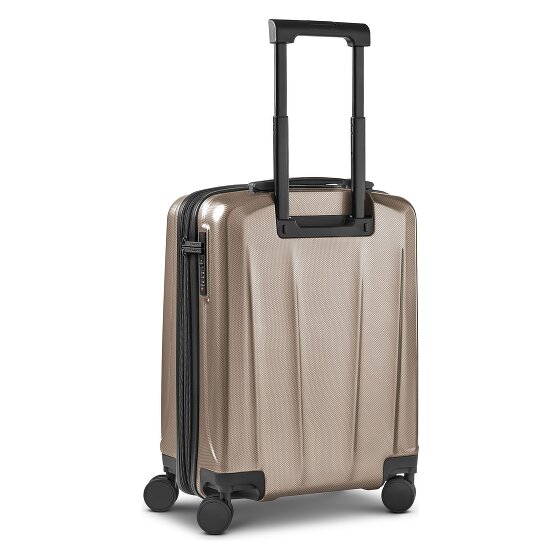 Police New York 4 Rollen Kabinentrolley S 54 cm mit Dehnfalte