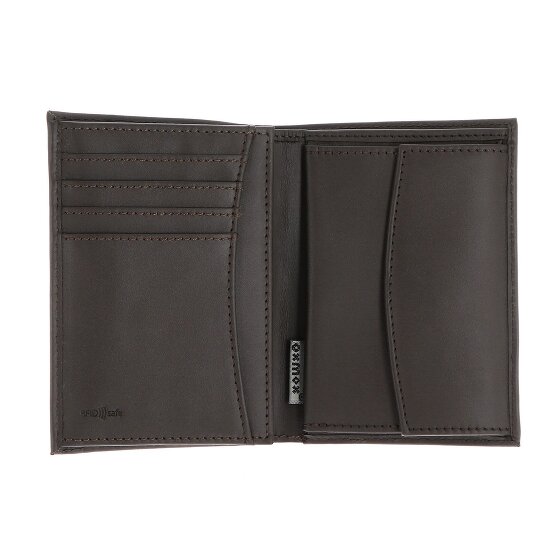 oxmox Leather Geldbörse RFID Schutz Leder 10 cm