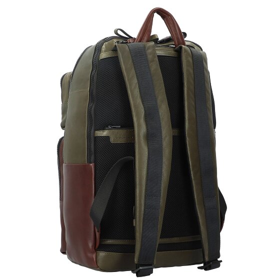 Piquadro Harper Rucksack Leder 48 cm Laptopfach