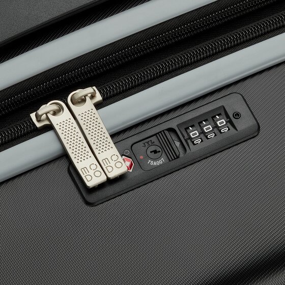 MODO by Roncato Vega 4 Rollen Kabinentrolley 55 cm mit Dehnfalte