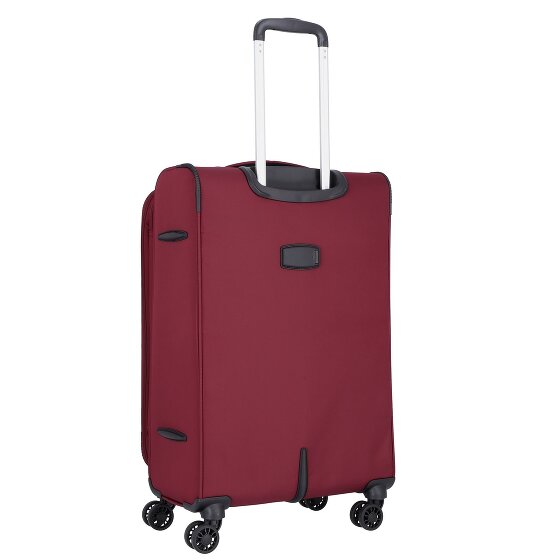 d&n Travel Line 9504 4 Rollen Trolley M 67 cm mit Dehnfalte