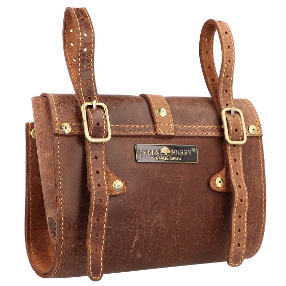 Greenburry Vintage Fahrradtasche XL Leder 20 cm