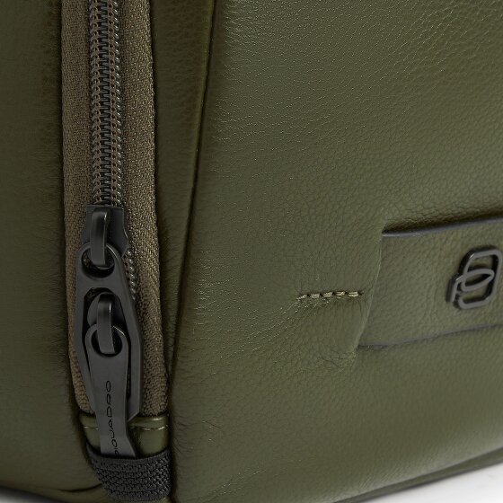 Piquadro Russell Business-Rucksack RFID Schutz Leder 42 cm Laptopfach