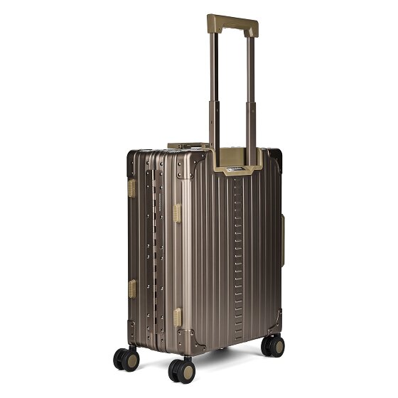 Aleon Traveler International 4-Rollen Kabinentrolley Aluminium 55 cm