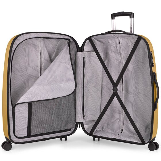 Gabol Paradise XP 4 Rollen Trolley L 77 cm mit Dehnfalte