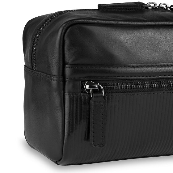 Bugatti Joel Kulturbeutel Leder 27 cm