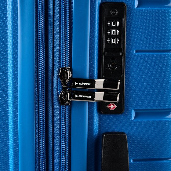 Polestream Strz by Asteroid 4 Rollen Kofferset 3-teilig mit Dehnfalte