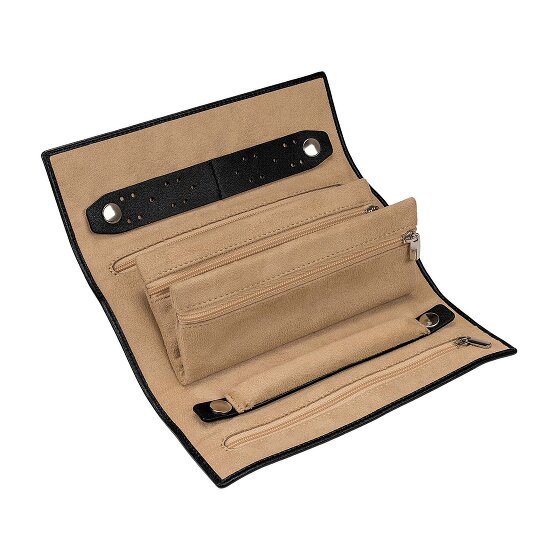 Windrose Nappa Schmuckkasten Leder 9.5 cm