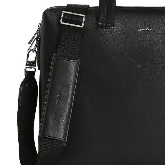Calvin Klein CK Premium Aktentasche Leder 40.5 cm Laptopfach