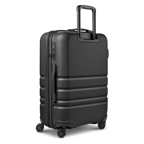 Redolz Pro ABS Medium+ 4 Rollen Trolley 65 cm mit Dehnfalte