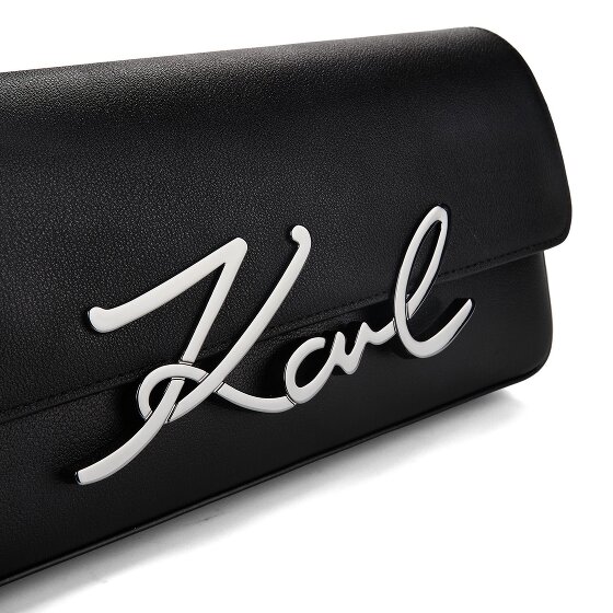 Karl Lagerfeld Signature 2.0 Schultertasche Leder 28.5 cm