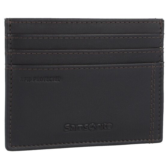 Samsonite Attack 2 Kreditkartenetui RFID Schutz Leder 10 cm