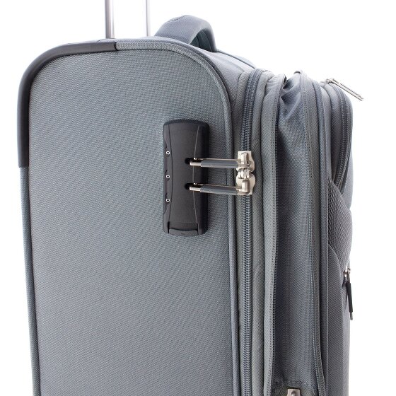 Gladiator 2000 4 Rollen Kabinentrolley 55 cm mit Dehnfalte