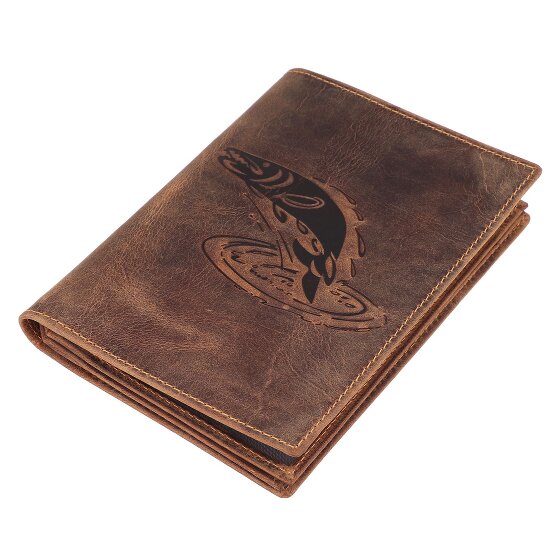 Greenburry Vintage Dokumenten Etui Leder 12 cm