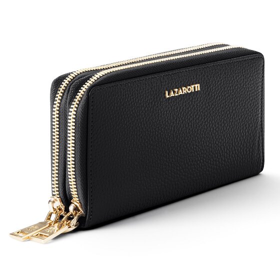 Lazarotti Bologna Leather Geldbörse RFID Schutz Leder 20 cm