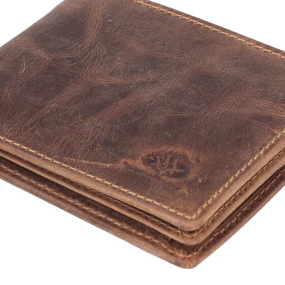 Greenburry Vintage Geldbörse RFID Schutz Leder 12 cm