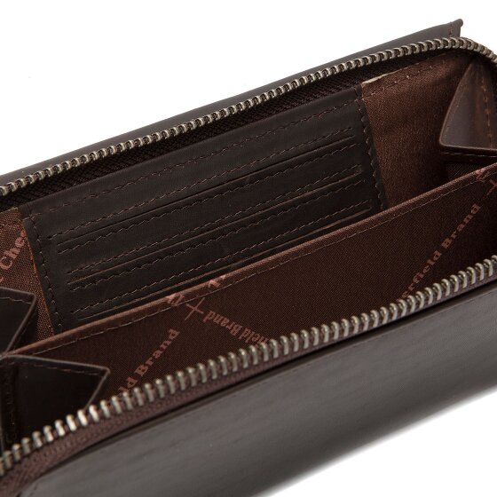 The Chesterfield Brand Shanghai Geldbörse RFID Schutz Leder 19 cm