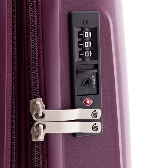 Gladiator 5000 4 Rollen Kabinentrolley 55 cm mit Dehnfalte