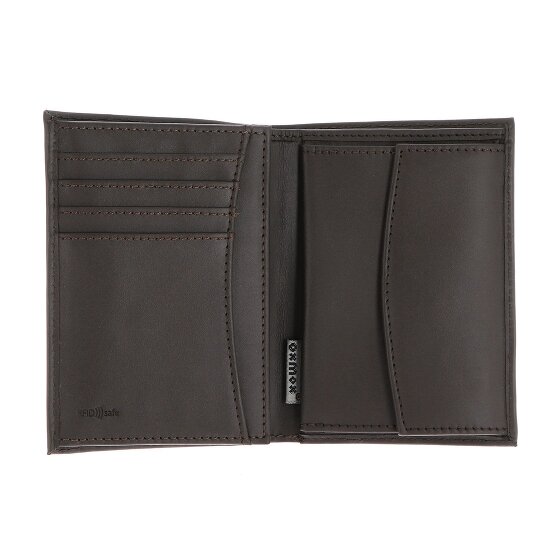 oxmox Leather Geldbörse RFID Schutz Leder 10 cm