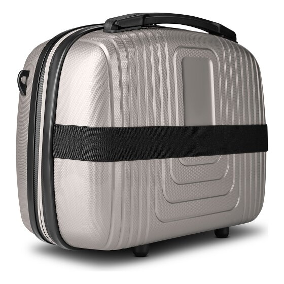 Redolz Essentials 14 4-Rollen Kofferset + Beautycase 4 tlg. mit Dehnfalte