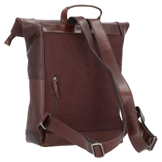 Leonhard Heyden Roma Business-Rucksack Leder 40 cm Laptopfach