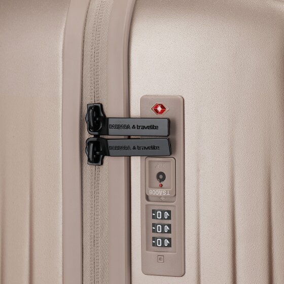 Travelite Barbara Novelty 4 Rollen Kofferset 3-teilig mit Dehnfalte