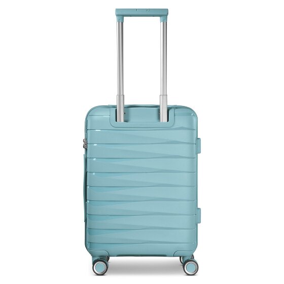 Franky London 4 Rollen Kabinentrolley S 55 cm mit Dehnfalte