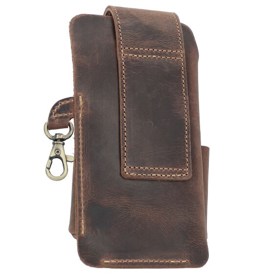 Greenburry Vintage Gürteltasche Leder 8 cm