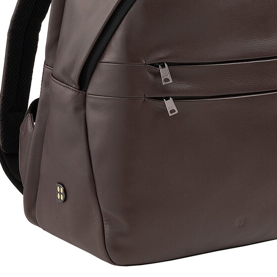 DuDu New York Daypack Leder 41 cm Laptopfach