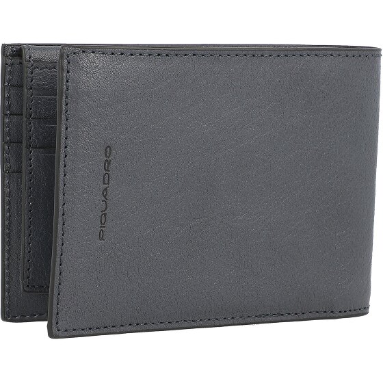 Piquadro Black Square Geldbörse RFID Leder 12,5 cm