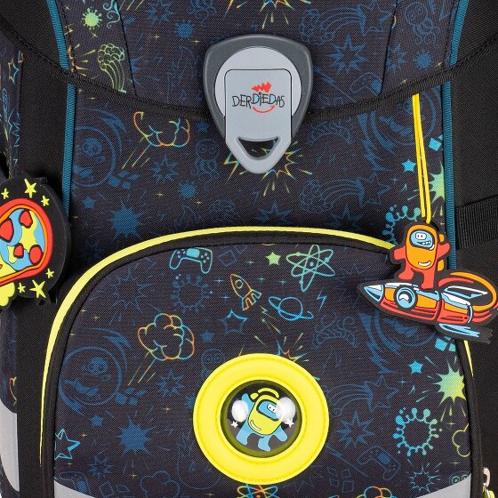 DerDieDas ErgoFlex Easy LED Schulranzen-Set 5-teilig