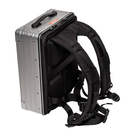 Aleon Hybrid Business-Rucksack Aluminium 39 cm Laptopfach