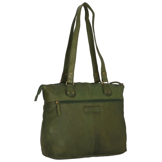 Greenland Nature Femi & Nine Schultertasche Leder 35 cm