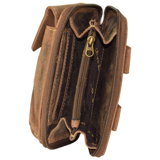 Greenburry Vintage Gürteltasche Leder 14,5 cm