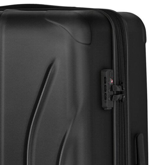 Wenger Oryson 4 Rollen Trolley L 75 cm mit Dehnfalte